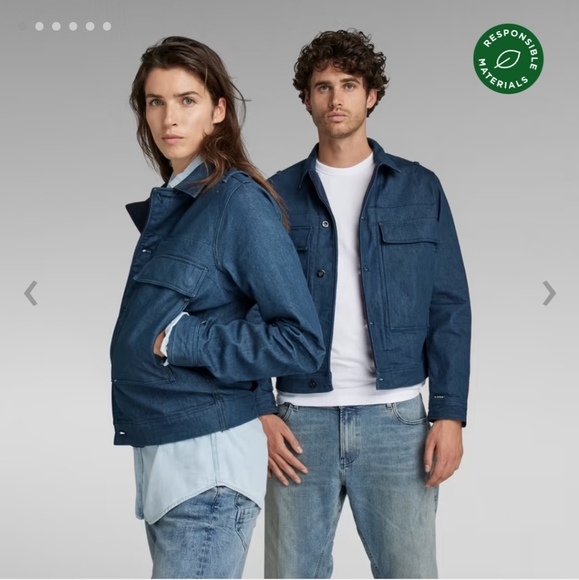G-STAR RAW Unisex Utility Flap Pocket Jacket - US S - Picture 2 of 7